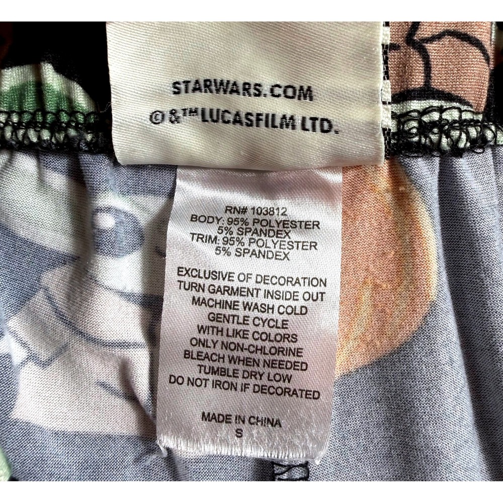Star Wars Grogu Pajama Set Too Cute To Spook Halloween Sleepwear S Lucas Film - Picture 4 of 8